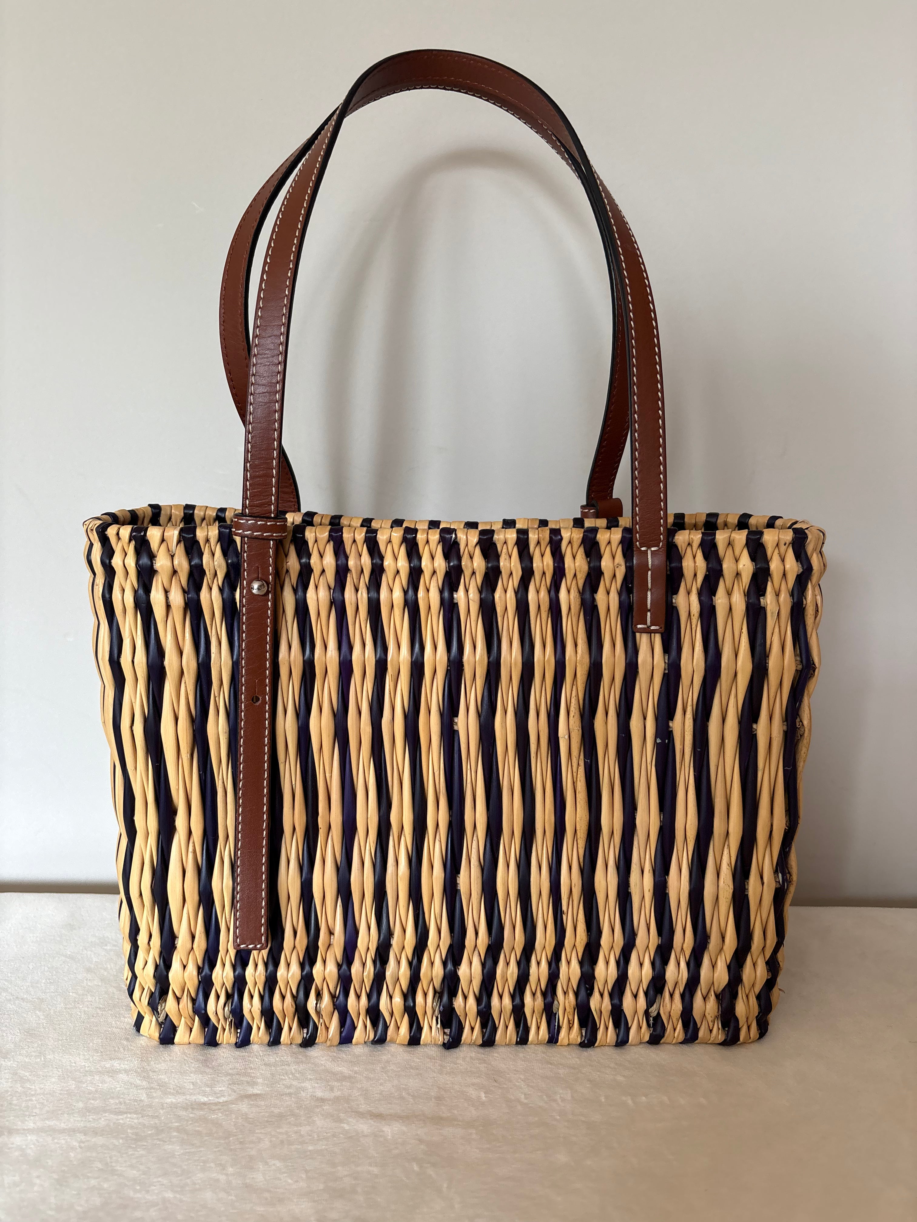 Loewe Paula's Ibiza shopper of Anagram Square Bucket Tote Bag