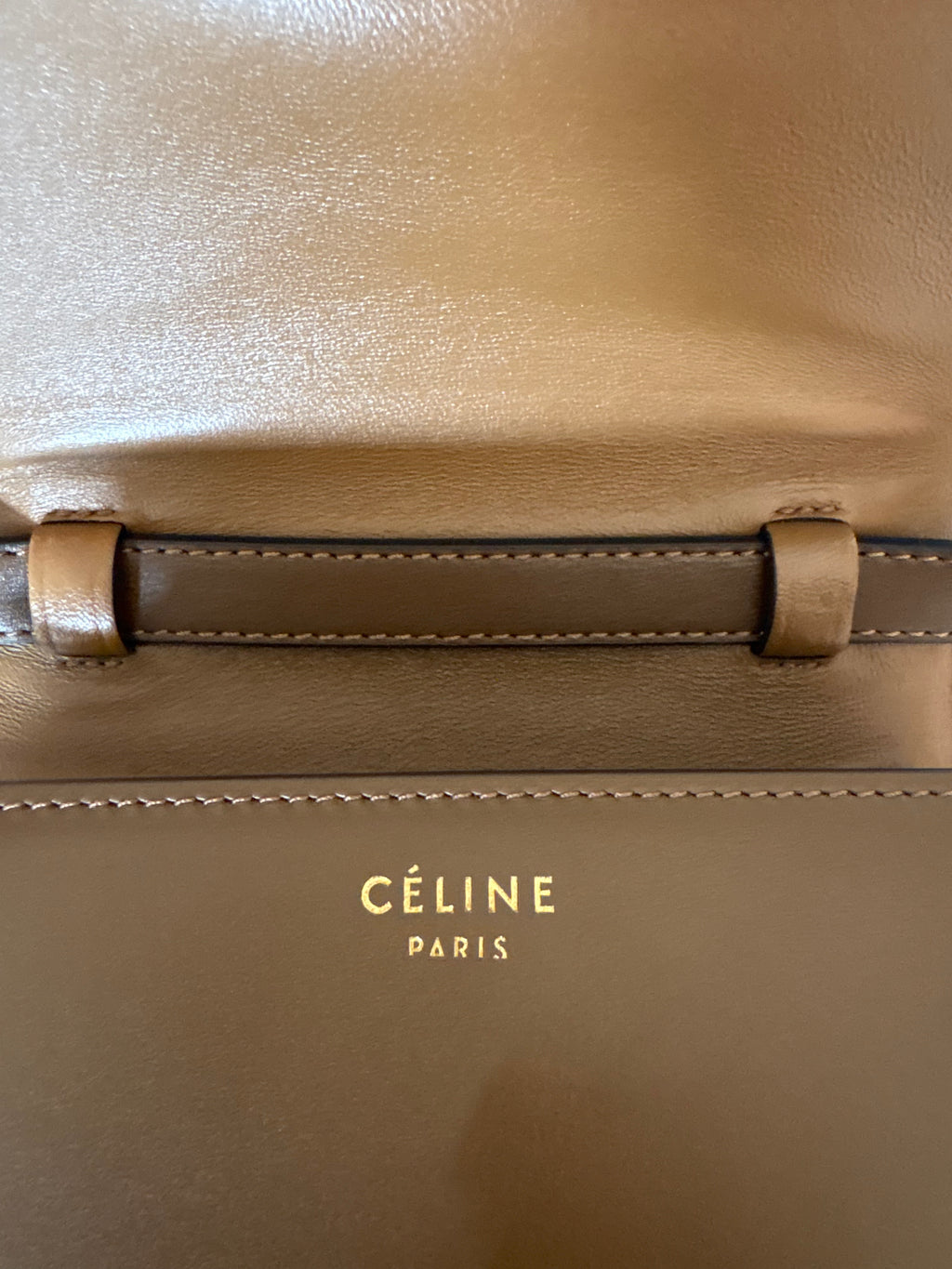 Celine Classic Box Small Leather Shoulder bag Brown