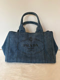 Prada Canapa denim bag