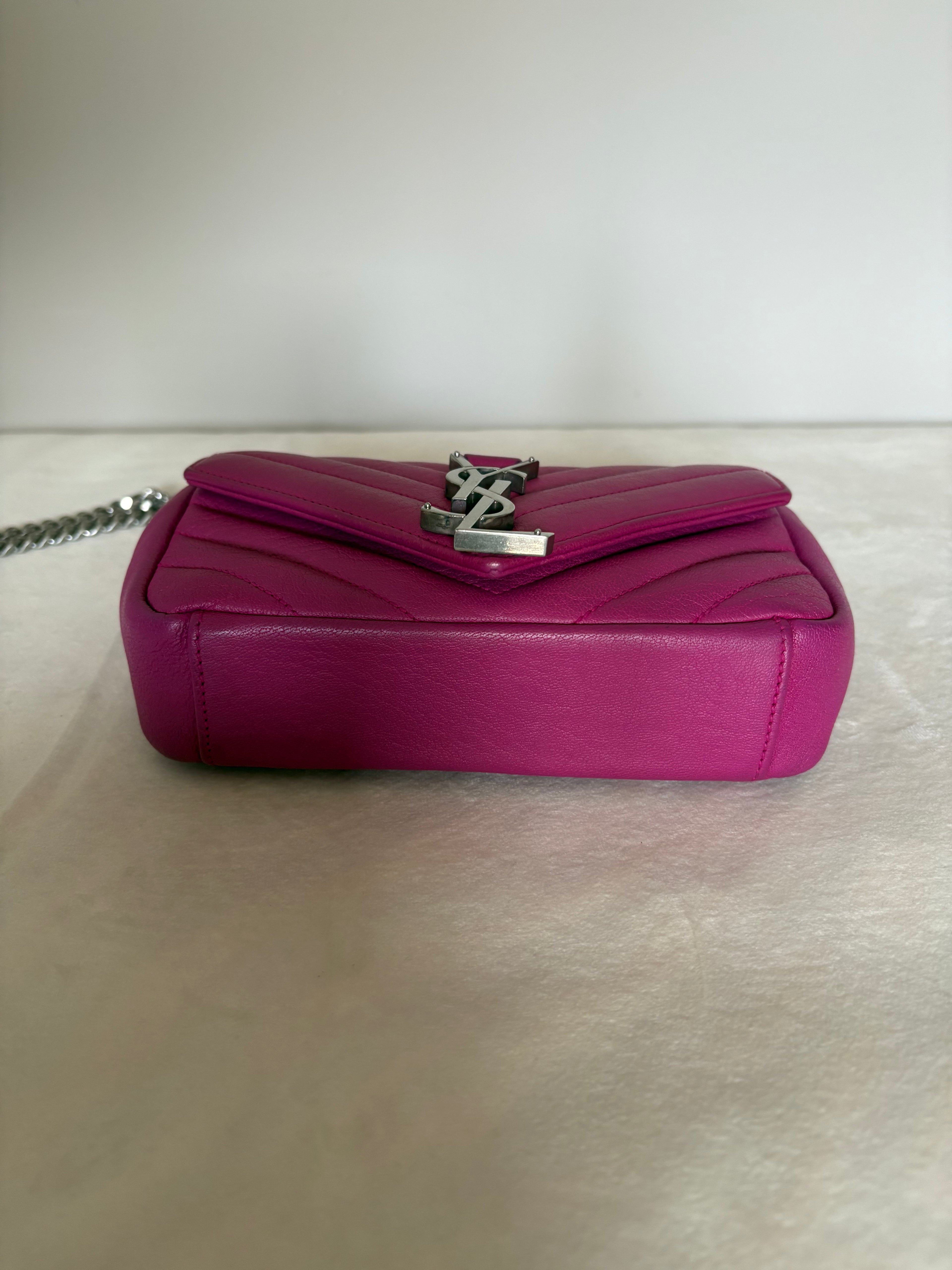 Yves Saint Laurent Baby Monogram crossbody chain bag