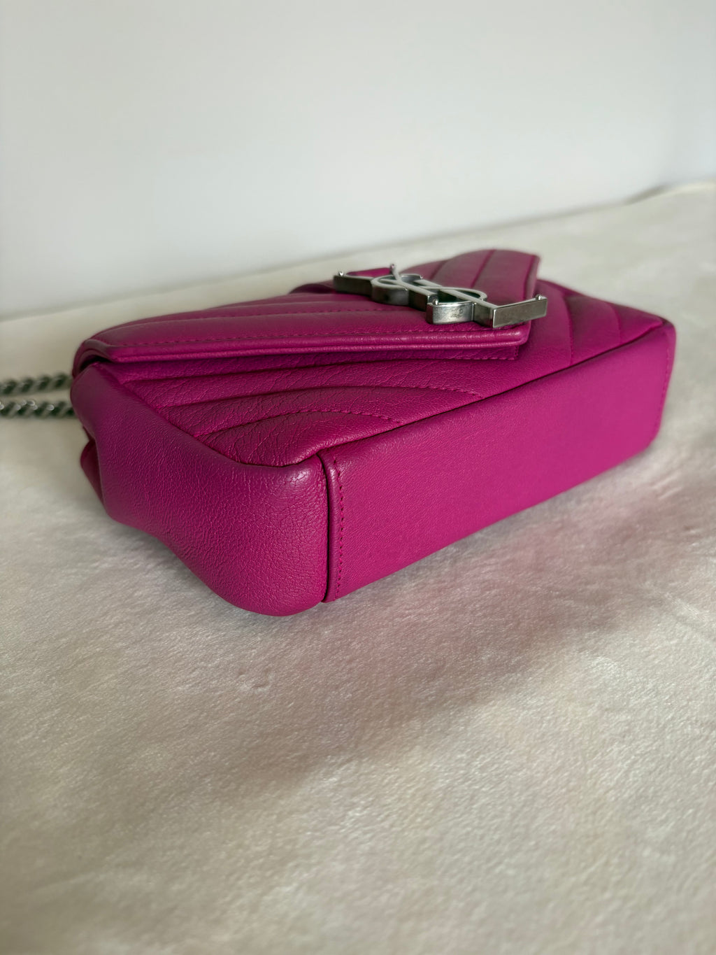 Yves Saint Laurent Baby Monogram crossbody chain bag