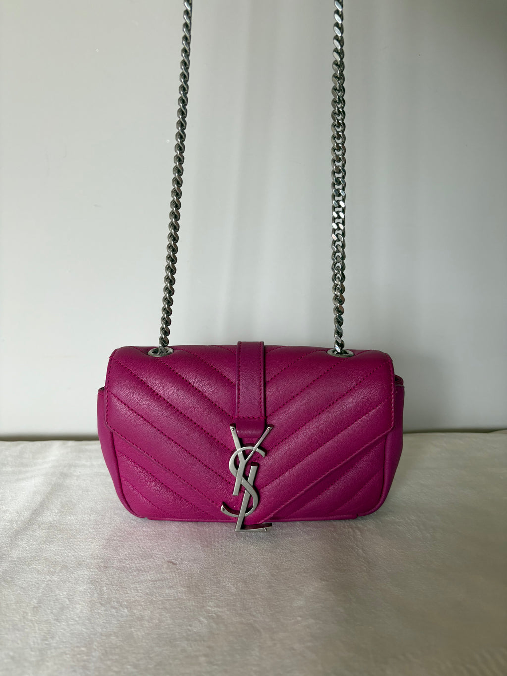 Yves Saint Laurent Baby Monogram crossbody chain bag