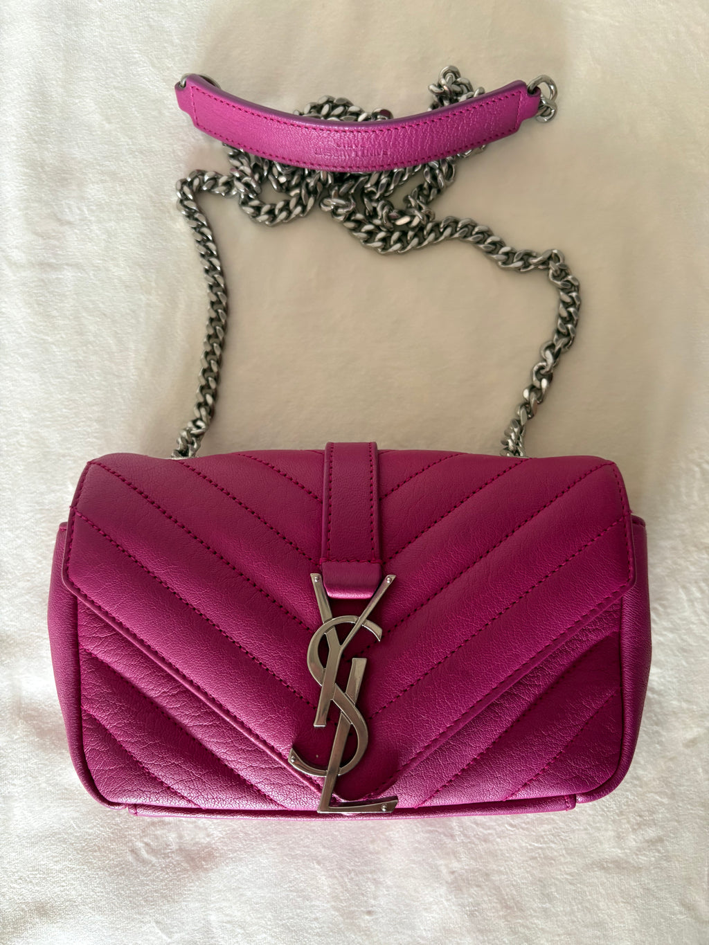 Yves Saint Laurent Baby Monogram crossbody chain bag
