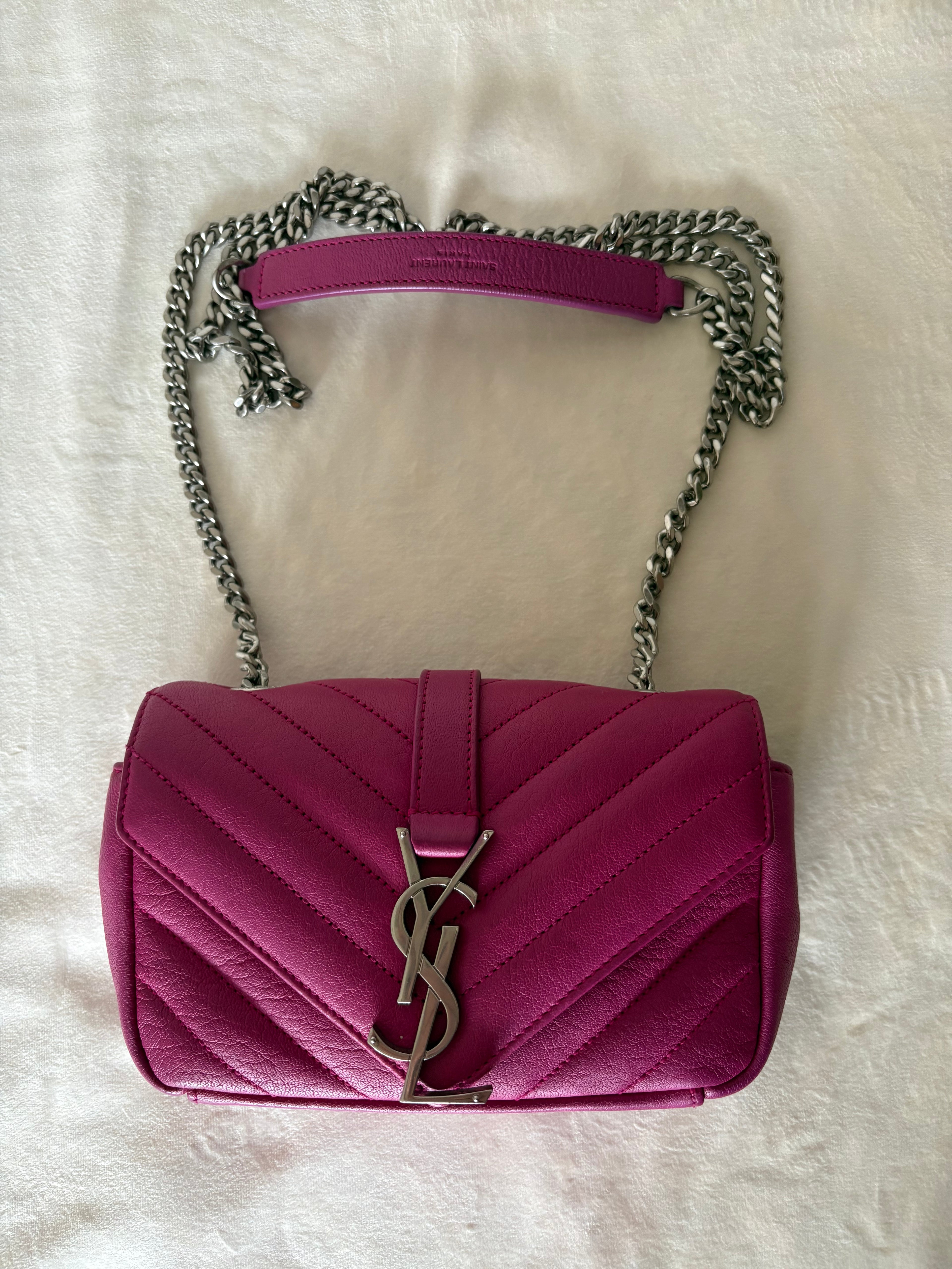 Yves Saint Laurent Baby Monogram crossbody chain bag