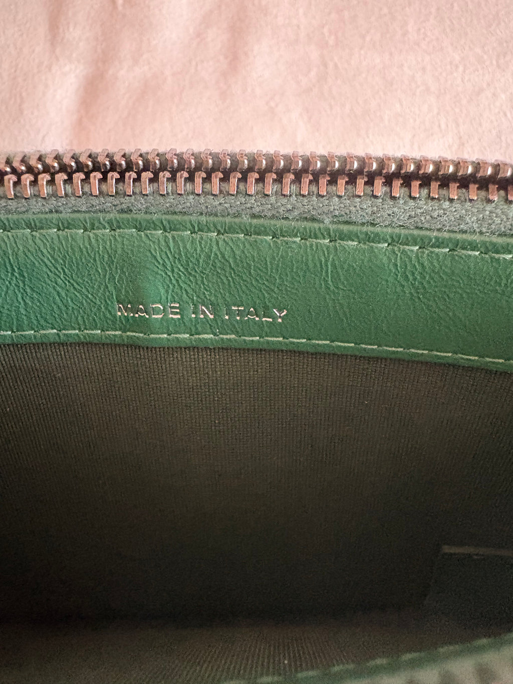 Chanel Matelassé Chain Shoulder Bag Green
