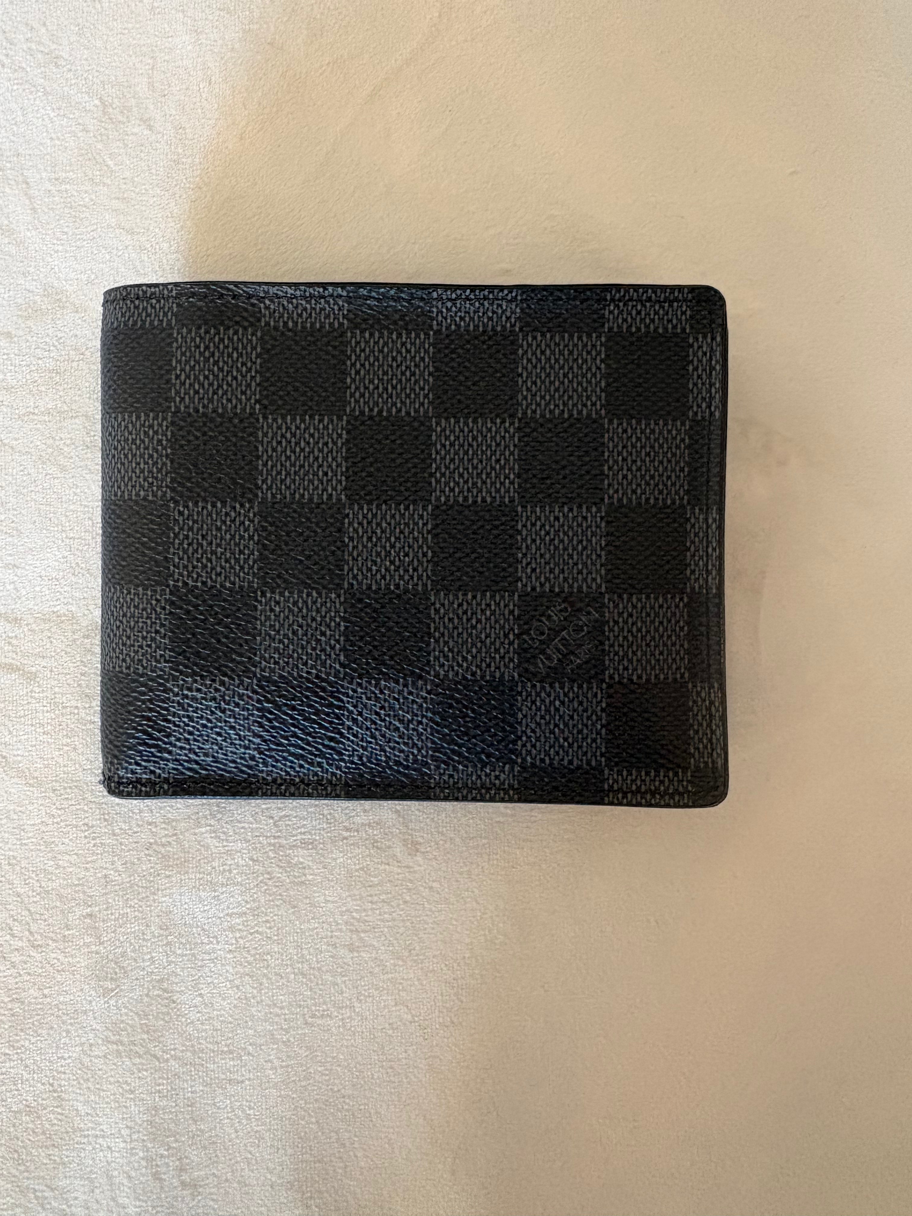 Louis Vuitton wallet Damier Graphite