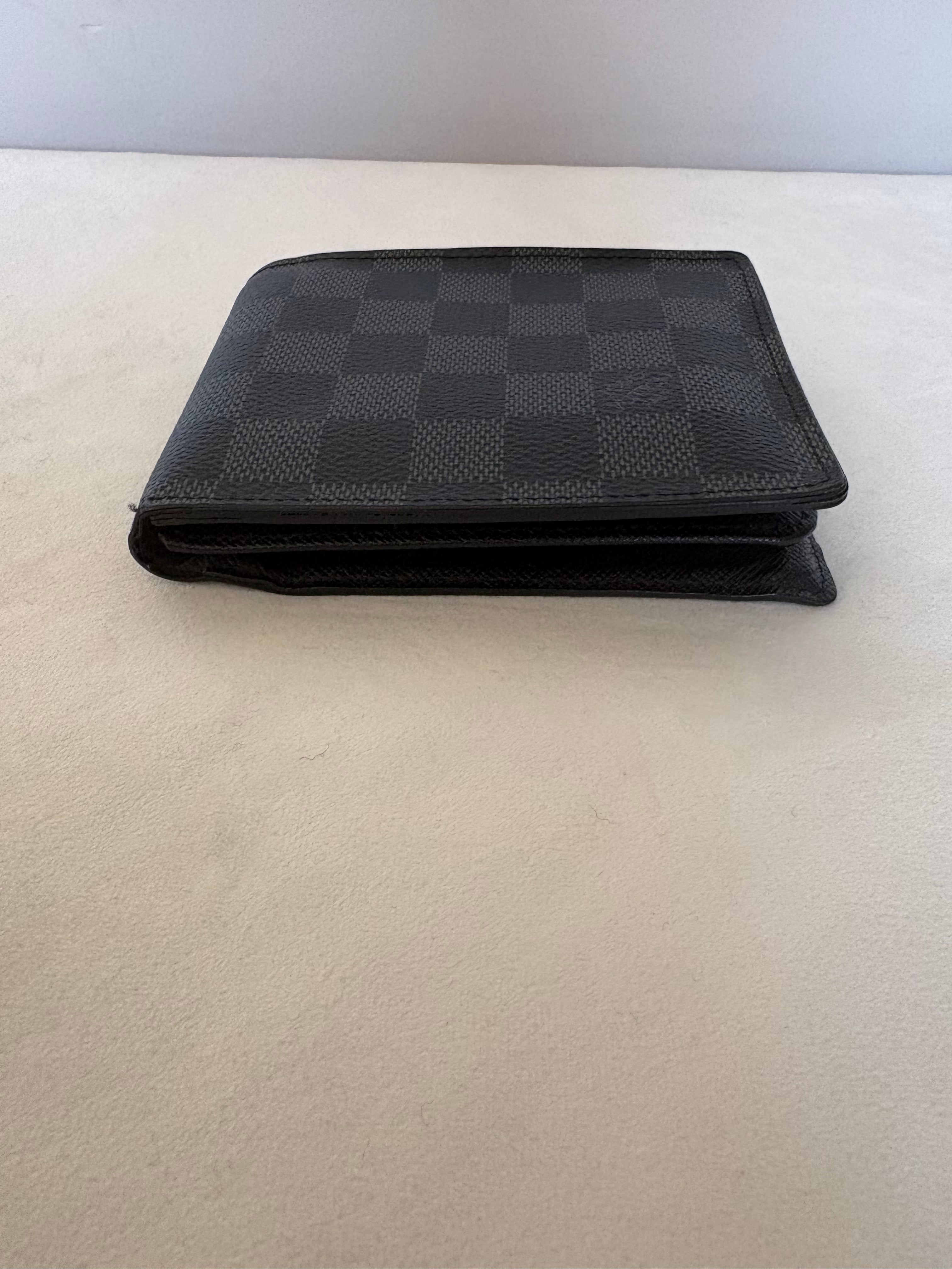Louis Vuitton wallet Damier Graphite