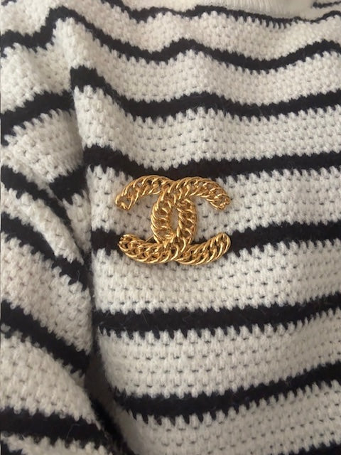 Coco Chanel Mark Broch gold